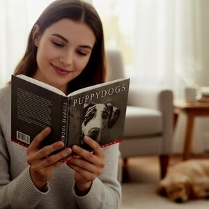 2002 Puppydogs By Hulton Getty Hallmark Mini Hardcover Gift Book Quotations/Pics